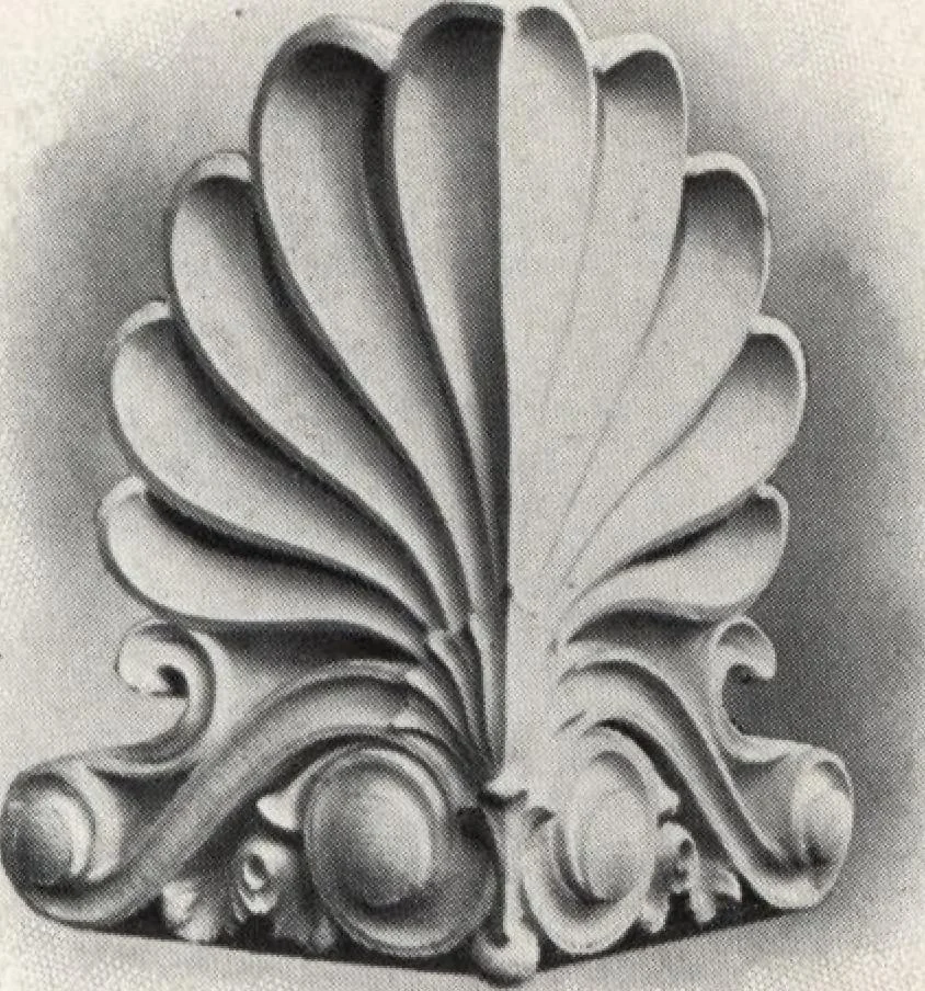 An illustration from Illustrated catalogue of composition capitals and brackets., 1906, leaf 66