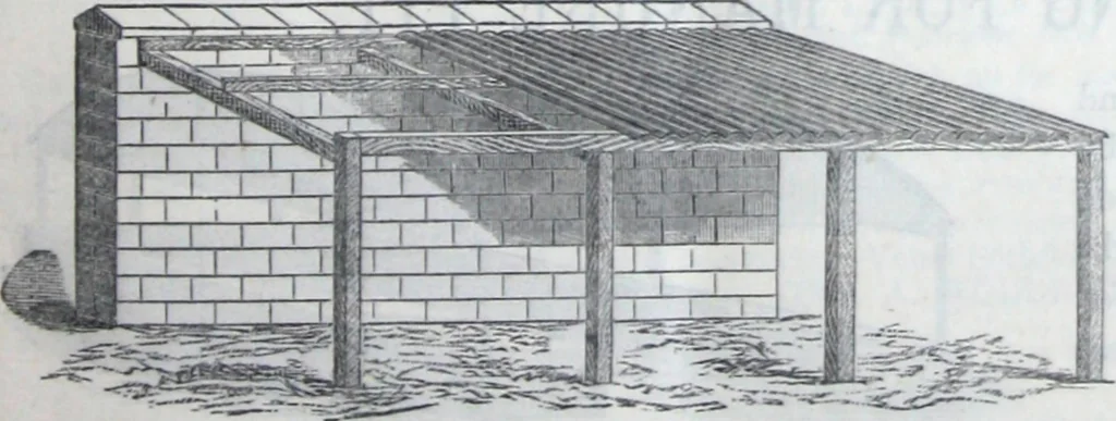 An illustration from Illustrated catalogue of galvanized iron roofing and shedding, iron structures, &c. : patent portable steel railways, railway plant, iron bridges, &c., 1884, leaf 12