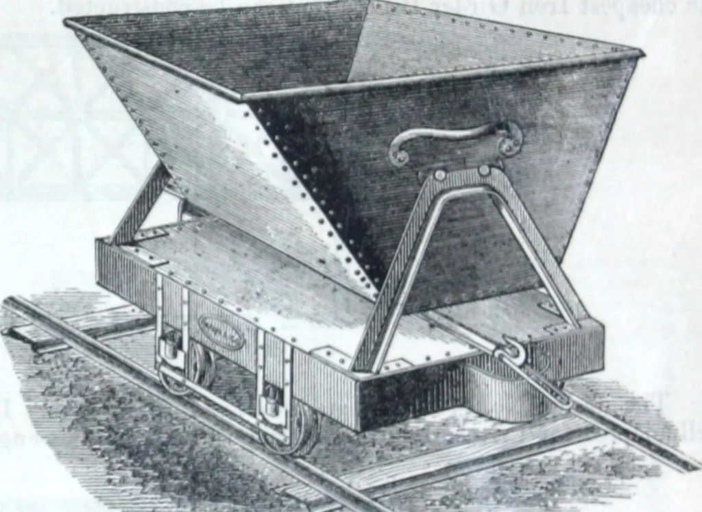 An illustration from Illustrated catalogue of galvanized iron roofing and shedding, iron structures, &c. : patent portable steel railways, railway plant, iron bridges, &c., 1884, leaf 30