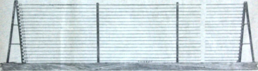 An illustration from Illustrated catalogue of galvanized iron roofing and shedding, iron structures, &c. : patent portable steel railways, railway plant, iron bridges, &c., 1884, leaf 32