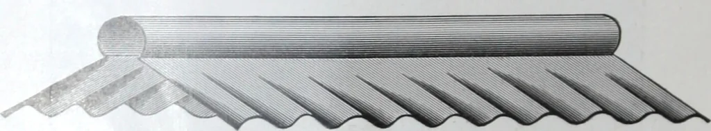 An illustration from Illustrated catalogue of the Cincinnati Corrugating Co. ... : superior corrugated and other sheet metal building material., 1893, leaf 11
