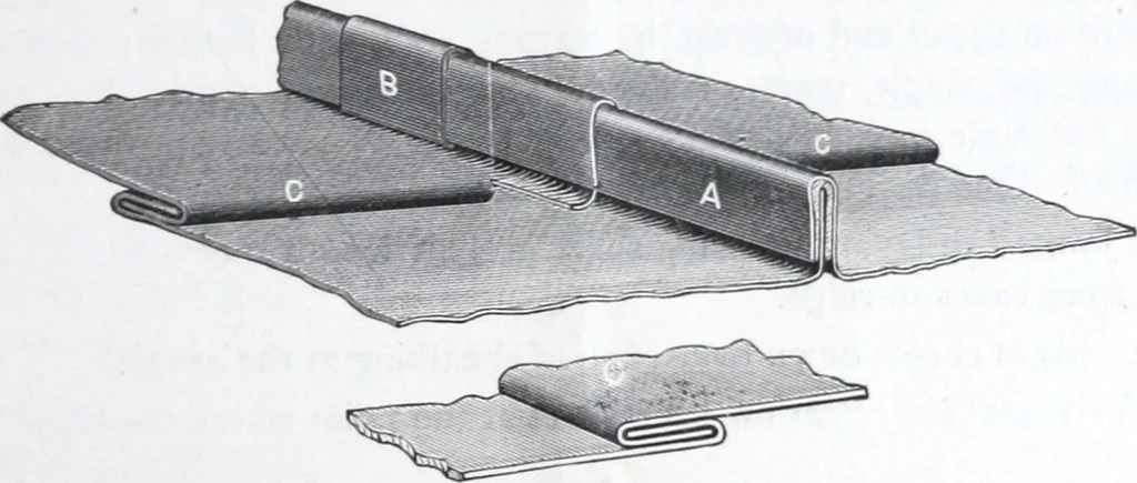 An illustration from Illustrated catalogue of the Cincinnati Corrugating Co. ... : superior corrugated and other sheet metal building material., 1893, leaf 28