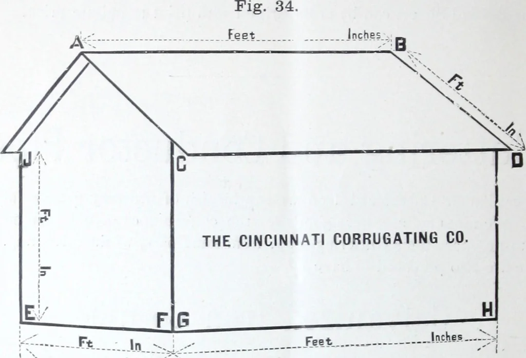 An illustration from Illustrated catalogue of the Cincinnati Corrugating Co. ... : superior corrugated and other sheet metal building material., 1893, leaf 39