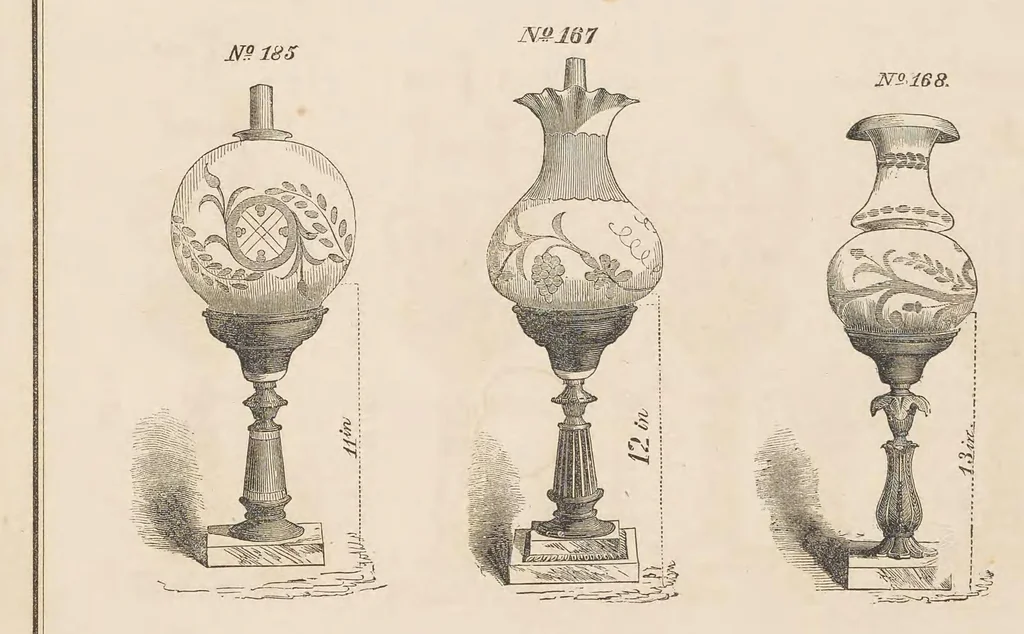 An illustration from Illustrated catalogue of lamps, gas fixtures, &c, 1856, leaf 16