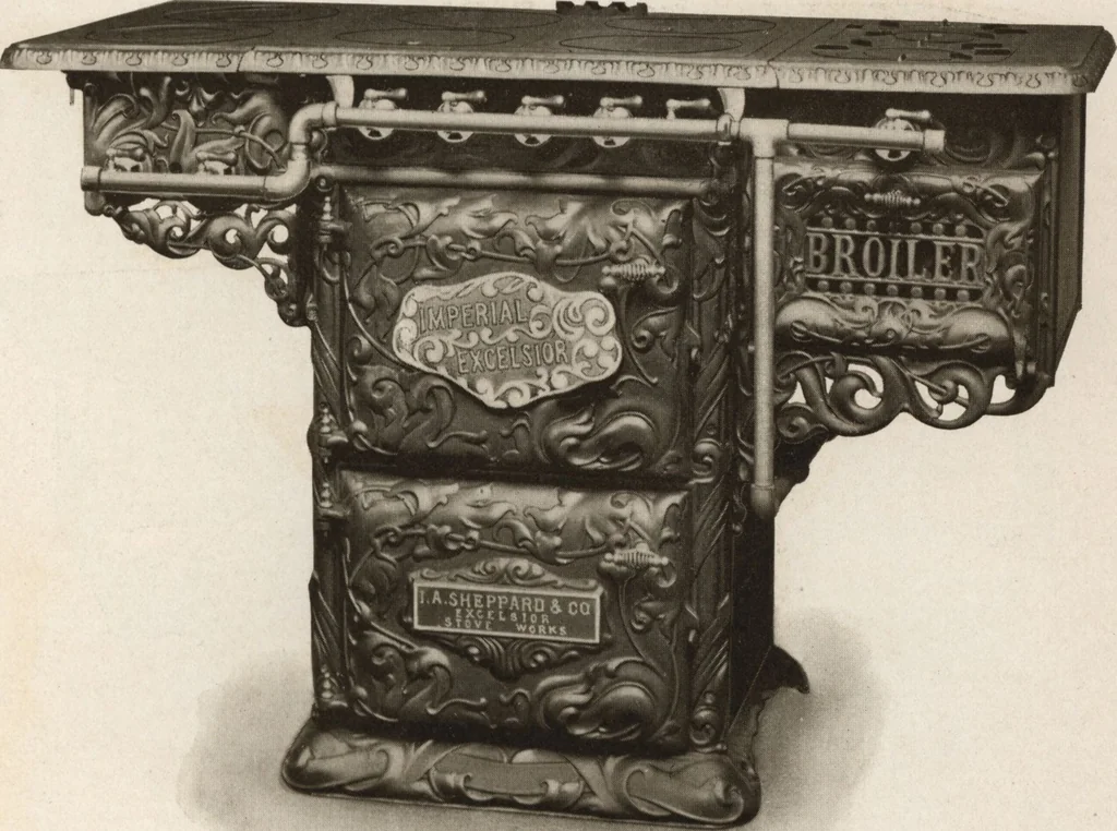 An illustration from Imperial Excelsior Gas Ranges., 1905, leaf 10
