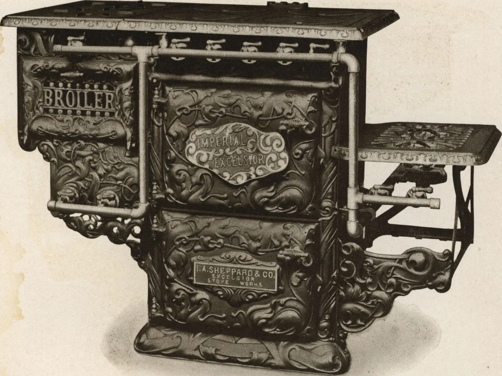 An illustration from Imperial Excelsior Gas Ranges., 1905, leaf 12