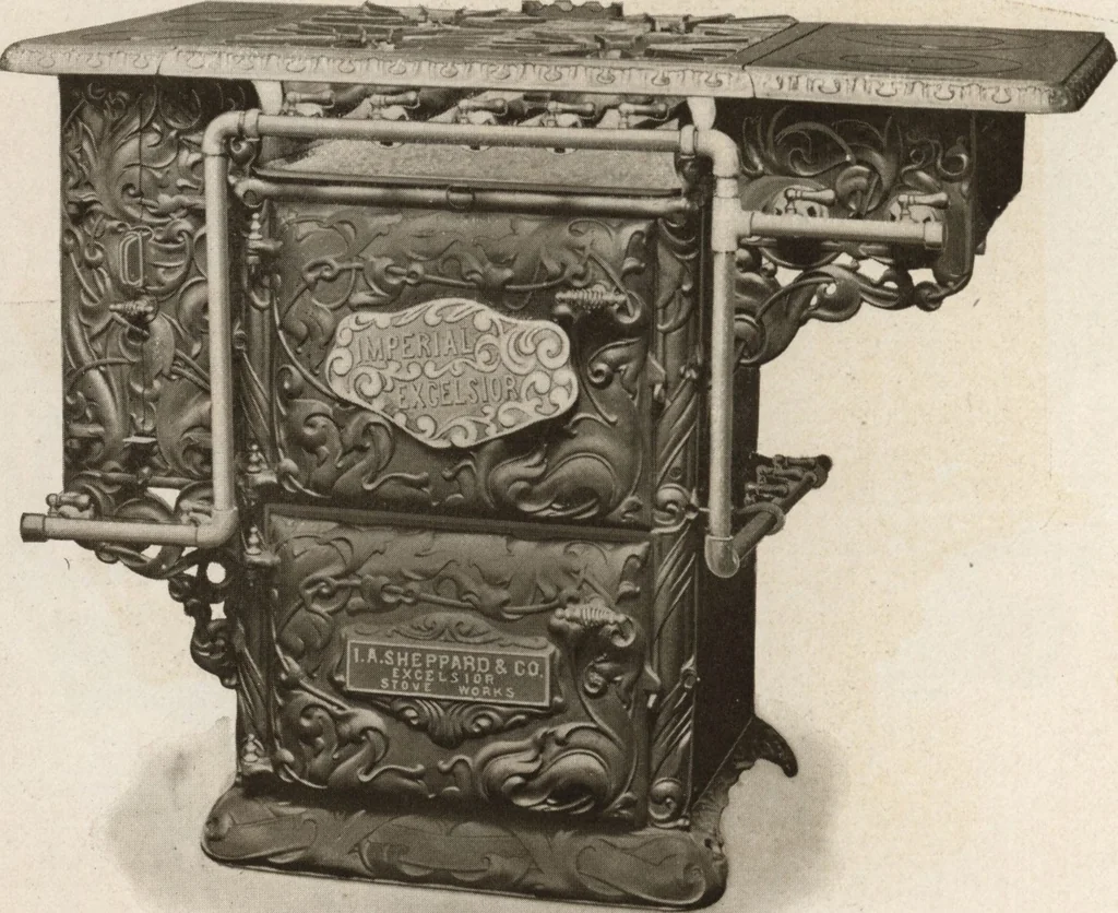 An illustration from Imperial Excelsior Gas Ranges., 1905, leaf 13