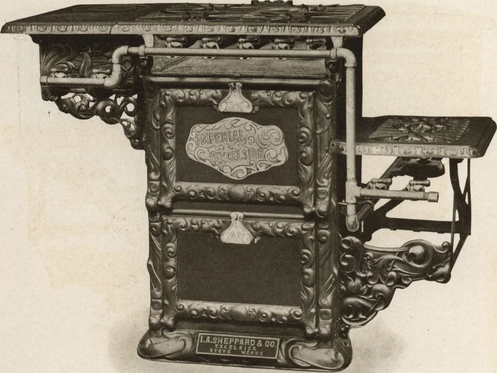 An illustration from Imperial Excelsior Gas Ranges., 1905, leaf 21