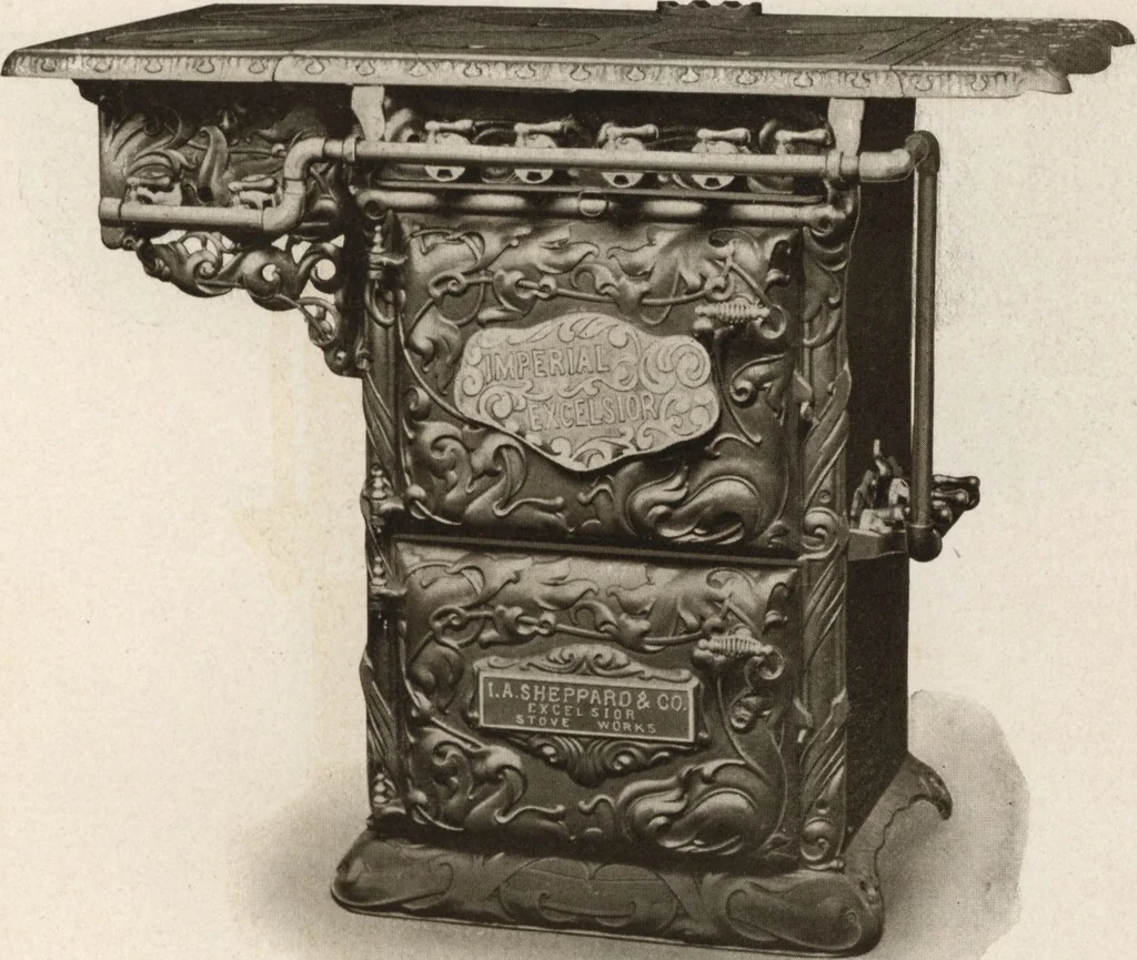 An illustration from Imperial Excelsior Gas Ranges., 1905, leaf 8