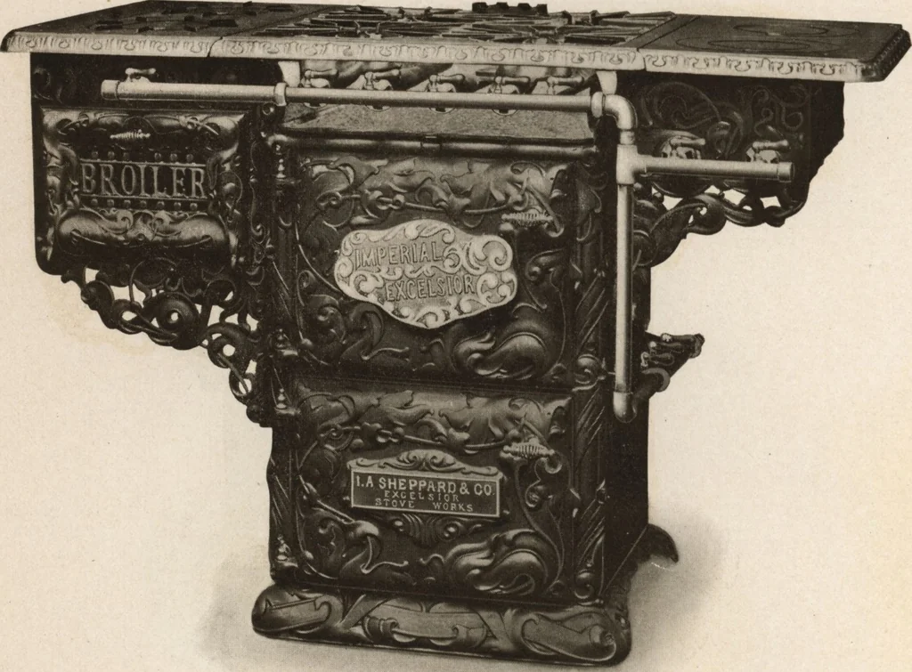 An illustration from Imperial Excelsior Gas Ranges., 1905, leaf 9