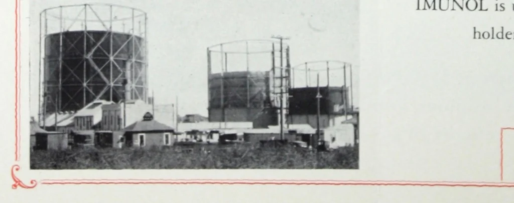 An illustration from Imunol : Imunol A for outside protection and appearance .., 1930, leaf 3