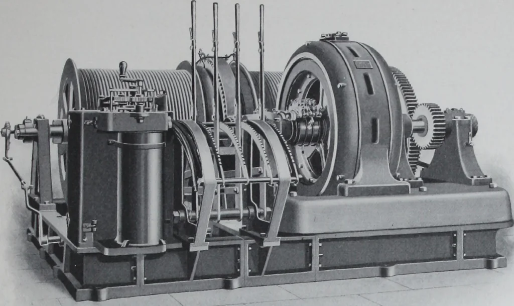 An illustration from Industrial applications of electricity., 1900, leaf 28