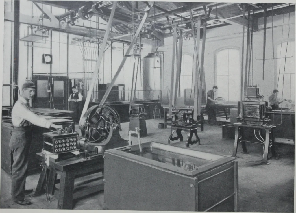 An illustration from Industrial applications of electricity., 1900, leaf 41