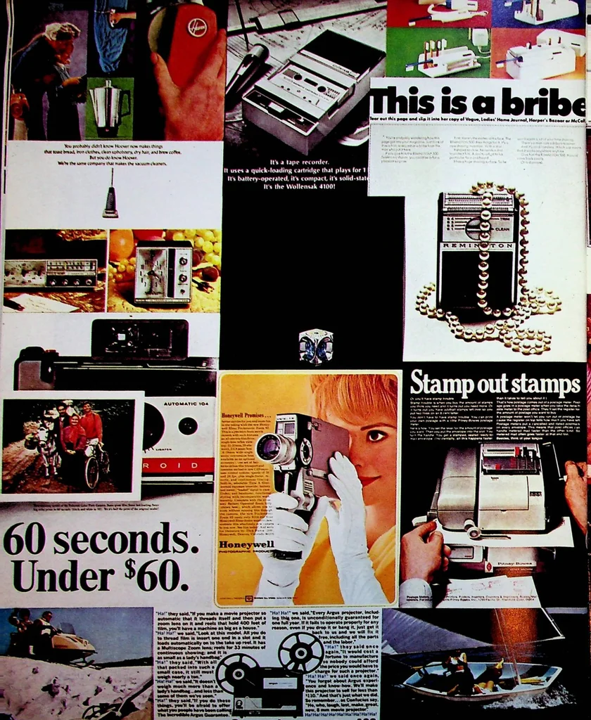 An illustration from Industrial Design USA exhibit brochure, 1967, leaf 56