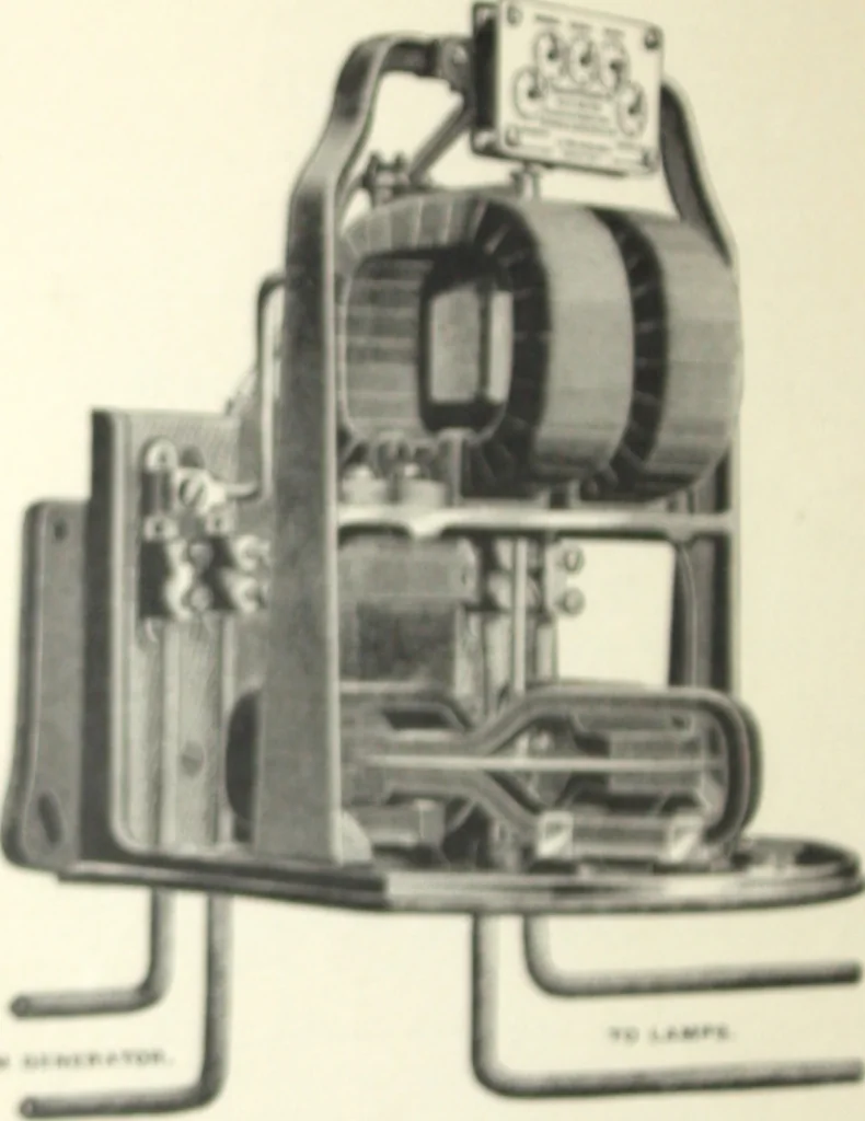 An illustration from Instructions for installing and operating the Thomson recording watt-meter., 1896, leaf 11