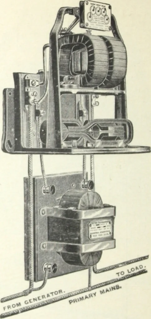 An illustration from Instructions for installing and operating the Thomson recording watt-meter., 1896, leaf 15