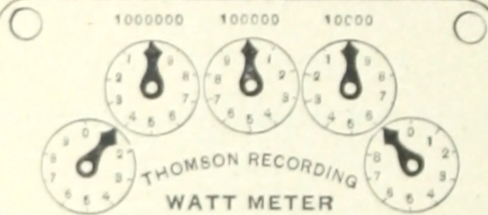 An illustration from Instructions for installing and operating the Thomson recording watt-meter., 1896, leaf 25