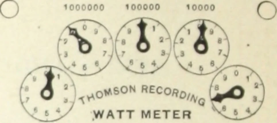 An illustration from Instructions for installing and operating the Thomson recording watt-meter., 1896, leaf 25