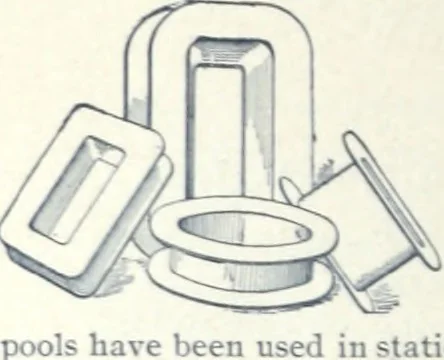 An illustration from Insulating materials : vulcabeston controller parts, field spools, bushings, etc. ..., 1894, leaf 29