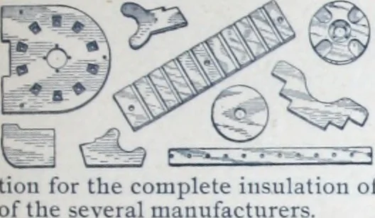 An illustration from Insulating materials : vulcabeston controller parts, field spools, bushings, etc. ..., 1894, leaf 30