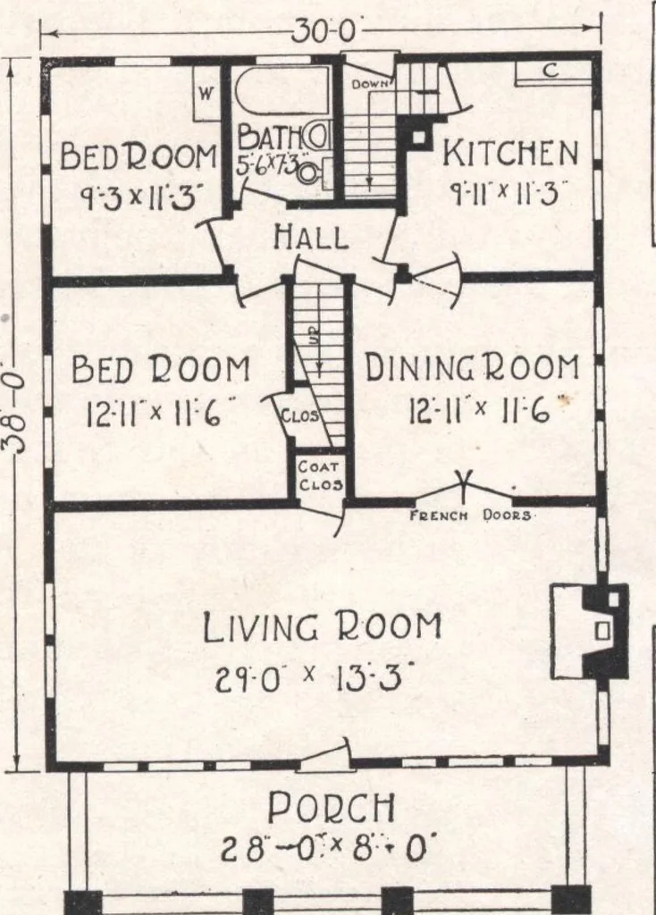 An illustration from Sterling homes, catalog no. 17, 1920, leaf 12