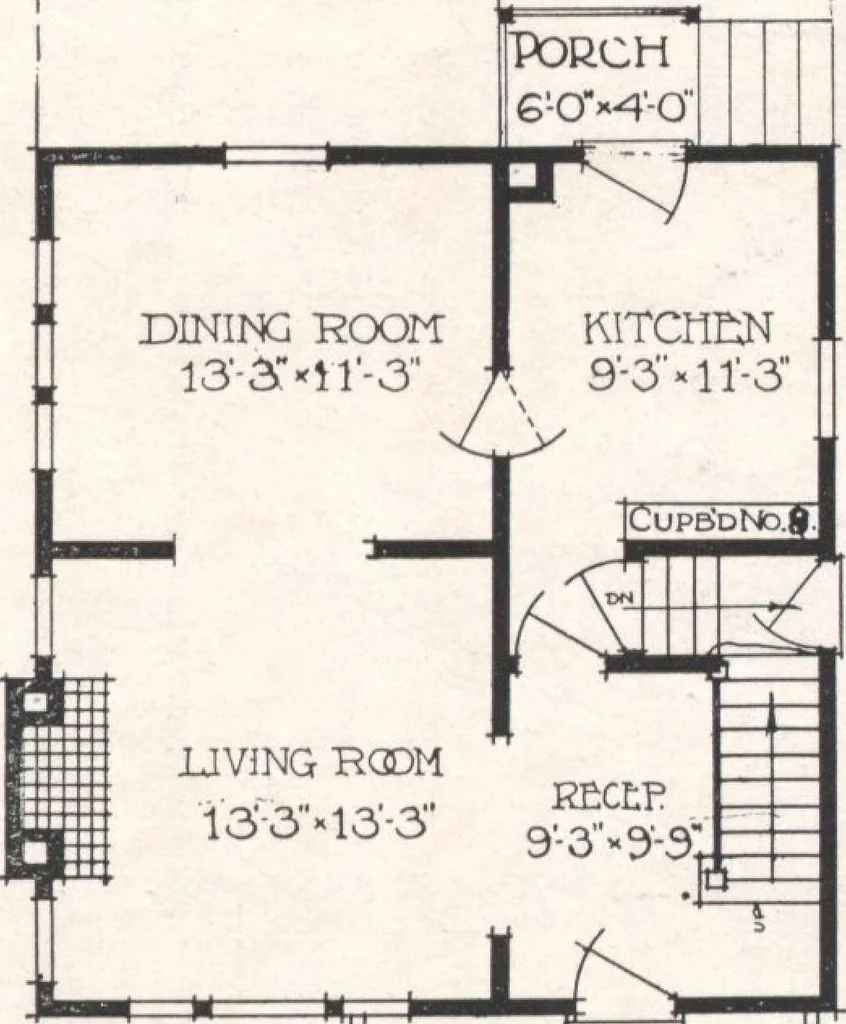 An illustration from Sterling homes, catalog no. 17, 1920, leaf 14