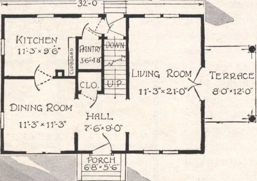 An illustration from Sterling homes, catalog no. 17, 1920, leaf 18