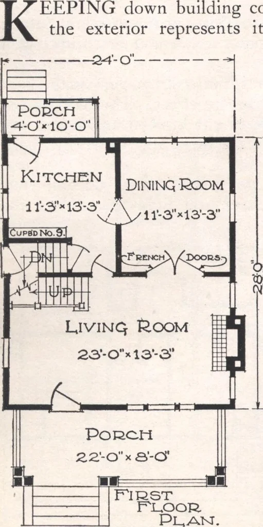 An illustration from Sterling homes, catalog no. 17, 1920, leaf 21
