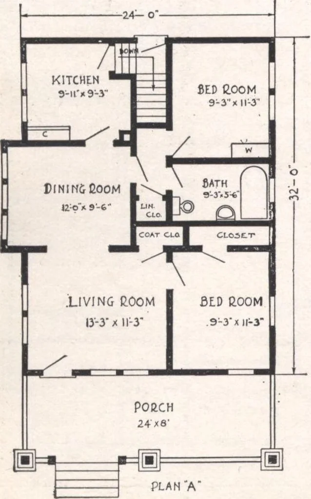 An illustration from Sterling homes, catalog no. 17, 1920, leaf 23