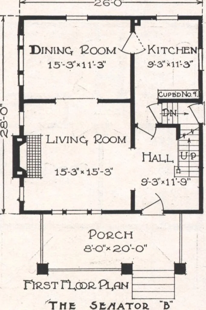 An illustration from Sterling homes, catalog no. 17, 1920, leaf 24