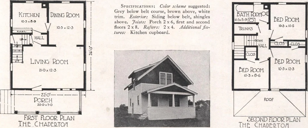 An illustration from Sterling homes, catalog no. 17, 1920, leaf 26