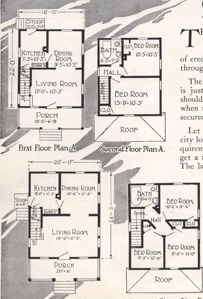 An illustration from Sterling homes, catalog no. 17, 1920, leaf 27