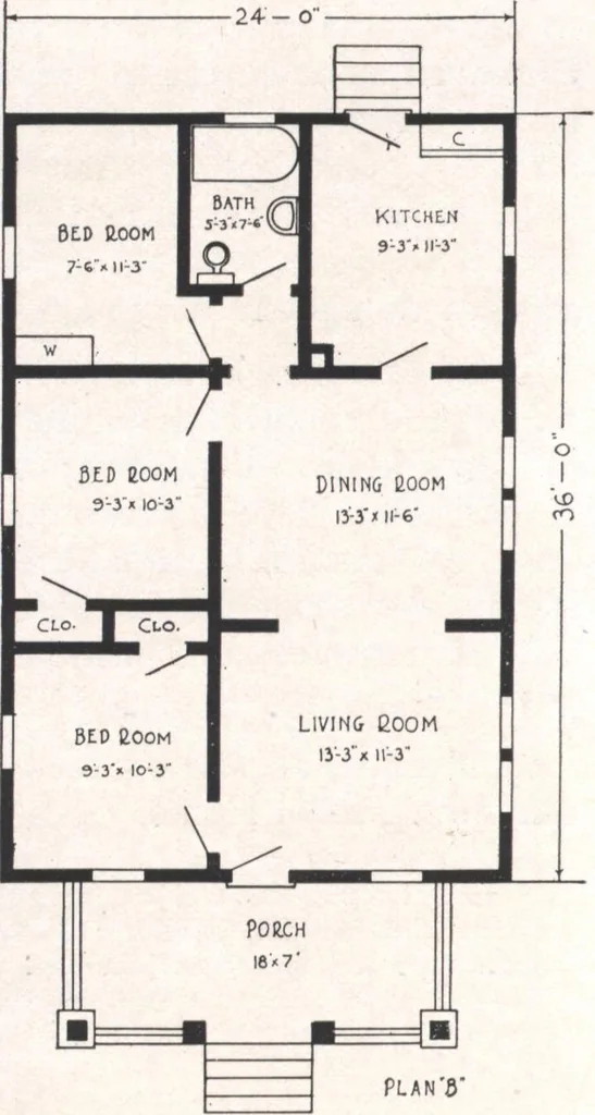 An illustration from Sterling homes, catalog no. 17, 1920, leaf 29