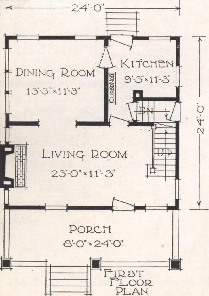 An illustration from Sterling homes, catalog no. 17, 1920, leaf 31