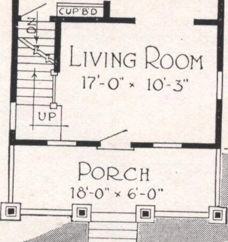 An illustration from Sterling homes, catalog no. 17, 1920, leaf 36