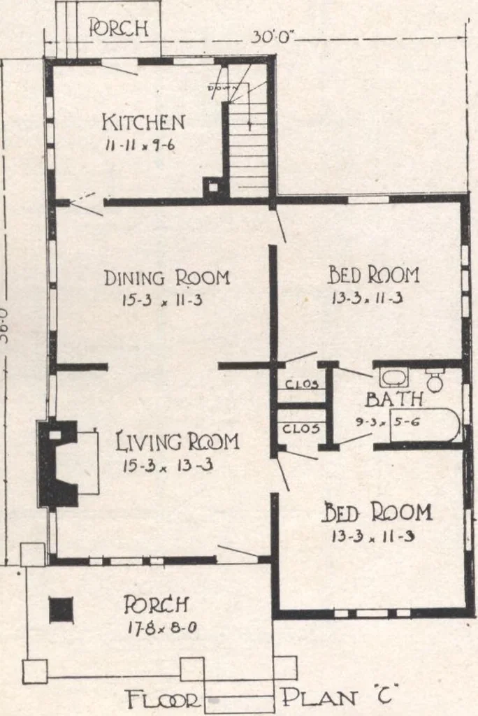An illustration from Sterling homes, catalog no. 17, 1920, leaf 37