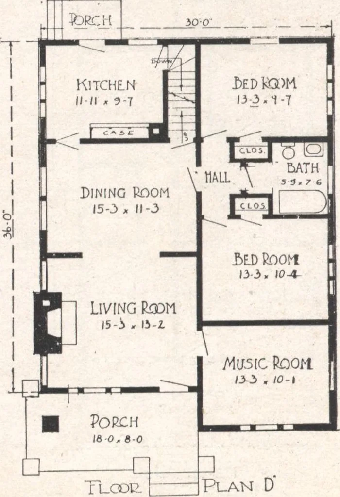 An illustration from Sterling homes, catalog no. 17, 1920, leaf 37