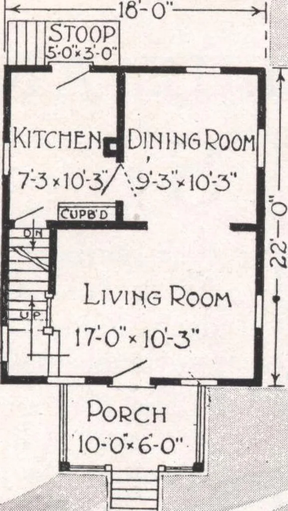 An illustration from Sterling homes, catalog no. 17, 1920, leaf 42