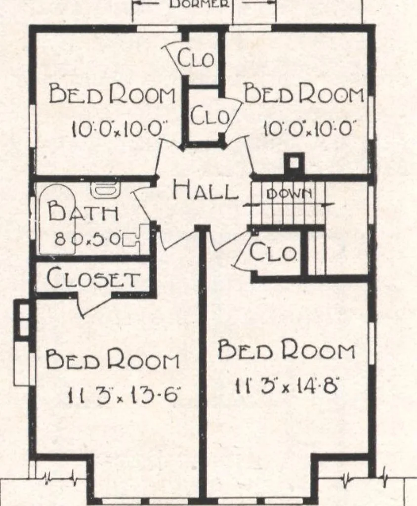 An illustration from Sterling homes, catalog no. 17, 1920, leaf 43