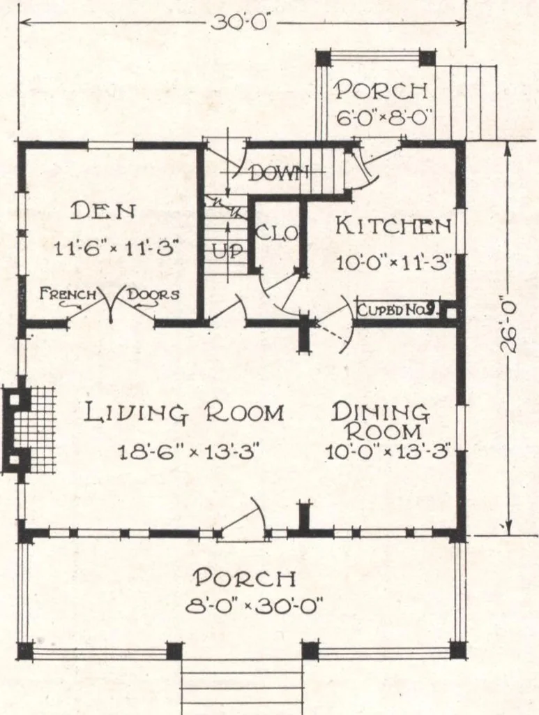 An illustration from Sterling homes, catalog no. 17, 1920, leaf 44