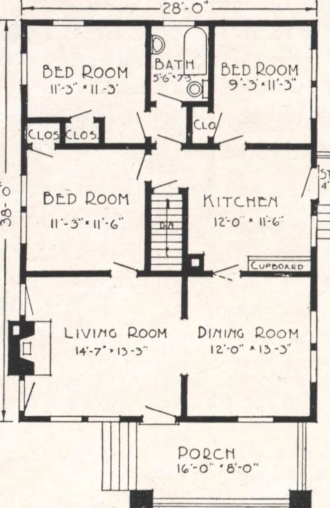 An illustration from Sterling homes, catalog no. 17, 1920, leaf 51