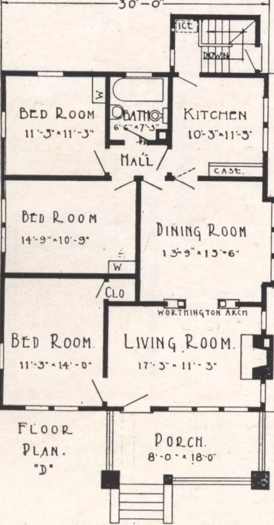 An illustration from Sterling homes, catalog no. 17, 1920, leaf 53