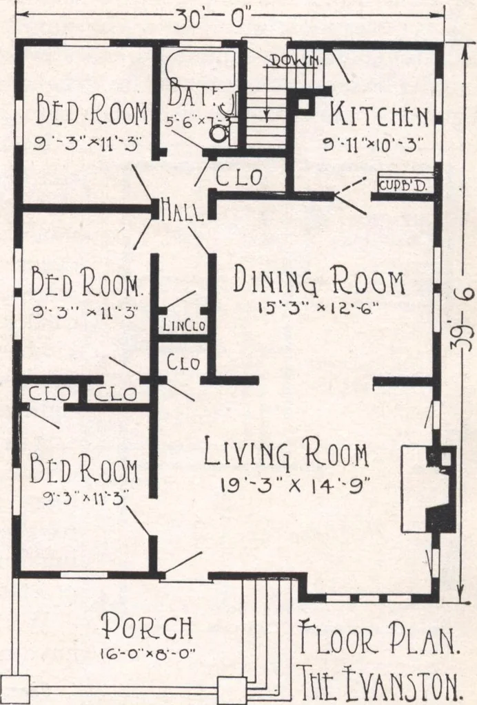 An illustration from Sterling homes, catalog no. 17, 1920, leaf 56