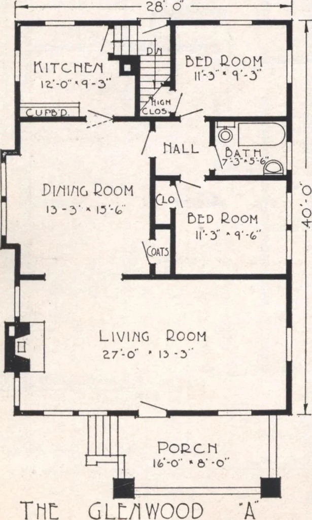 An illustration from Sterling homes, catalog no. 17, 1920, leaf 57