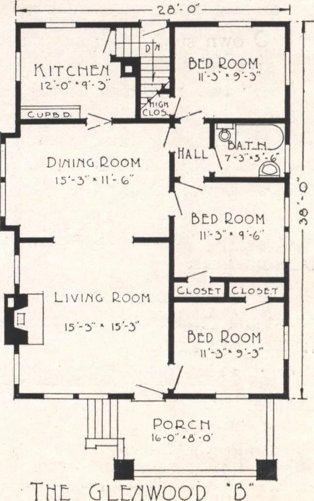 An illustration from Sterling homes, catalog no. 17, 1920, leaf 57