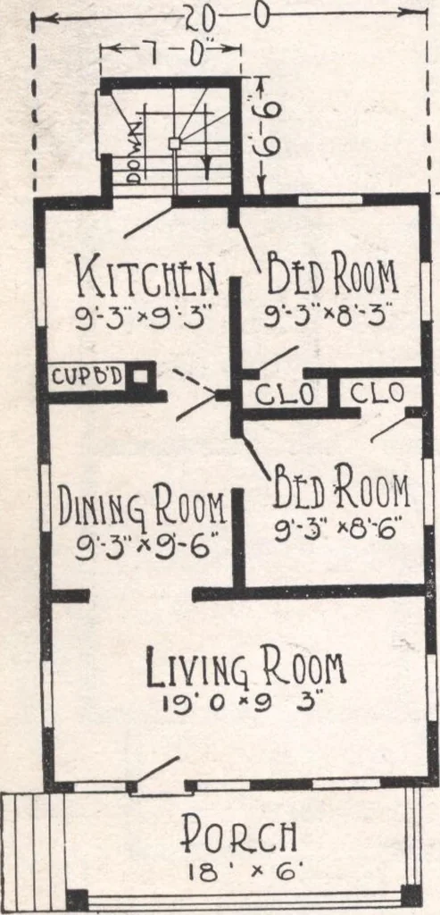 An illustration from Sterling homes, catalog no. 17, 1920, leaf 63
