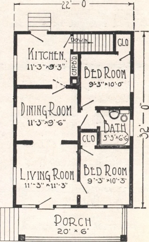 An illustration from Sterling homes, catalog no. 17, 1920, leaf 63