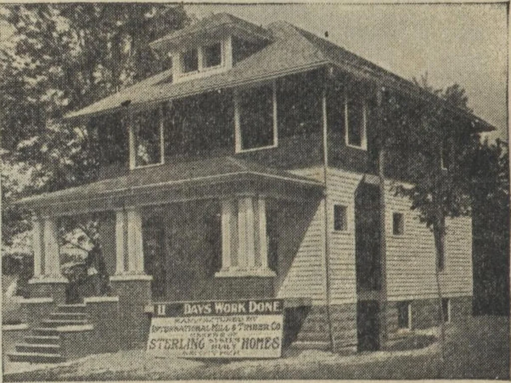 An illustration from Sterling homes, catalog no. 17, 1920, leaf 7