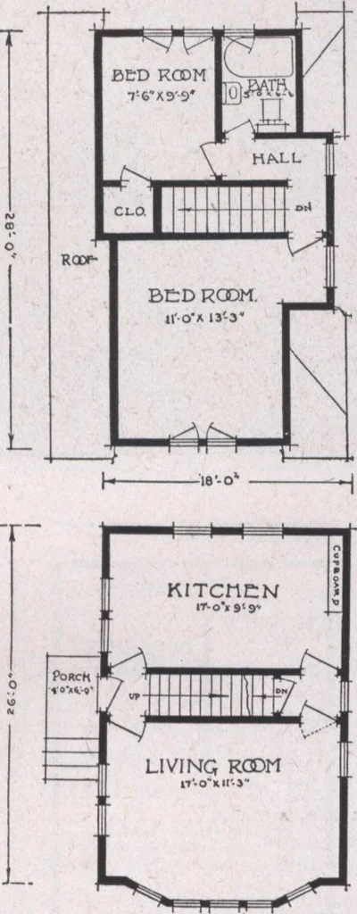 An illustration from The famous fifty and other favorite homes, 1916, leaf 101
