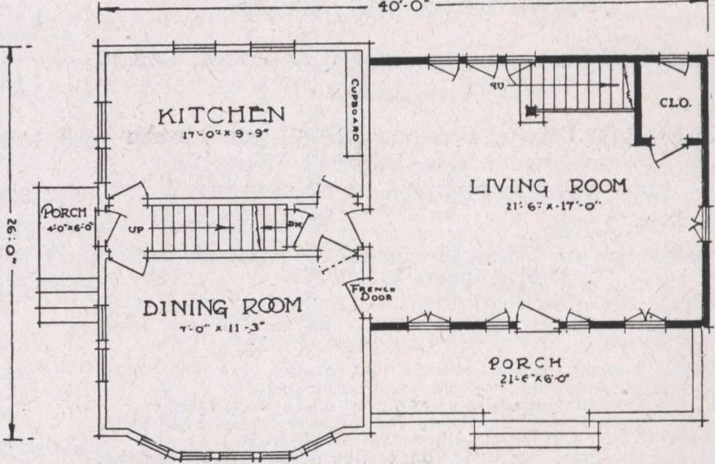 An illustration from The famous fifty and other favorite homes, 1916, leaf 101
